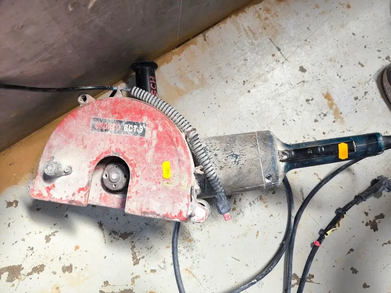 Billede 3 - Vådskærer BRONCO BCT 9 m. BOSCH maskine