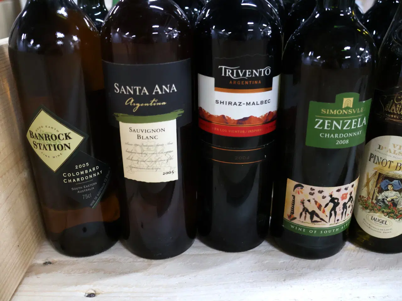 Billede 13 - 68 Flasker div vine.