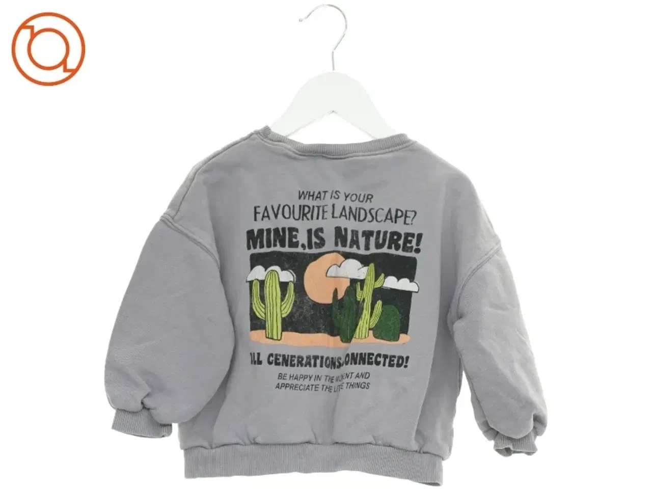 Billede 2 - Sweatshirt fra Zara (str. 98 cm)