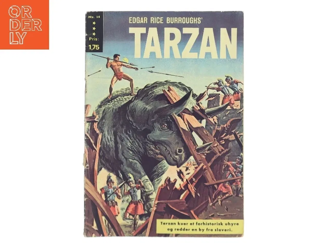 Billede 1 - Tarzan af Edgar Rice Burroughs (Bog)