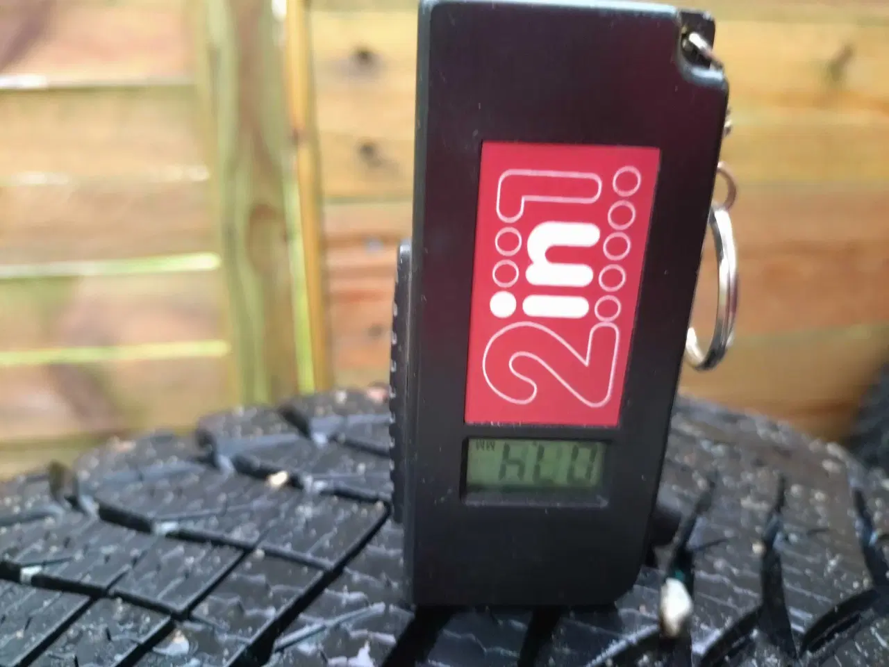 Billede 4 - Vinterdæk på originale alufælger 