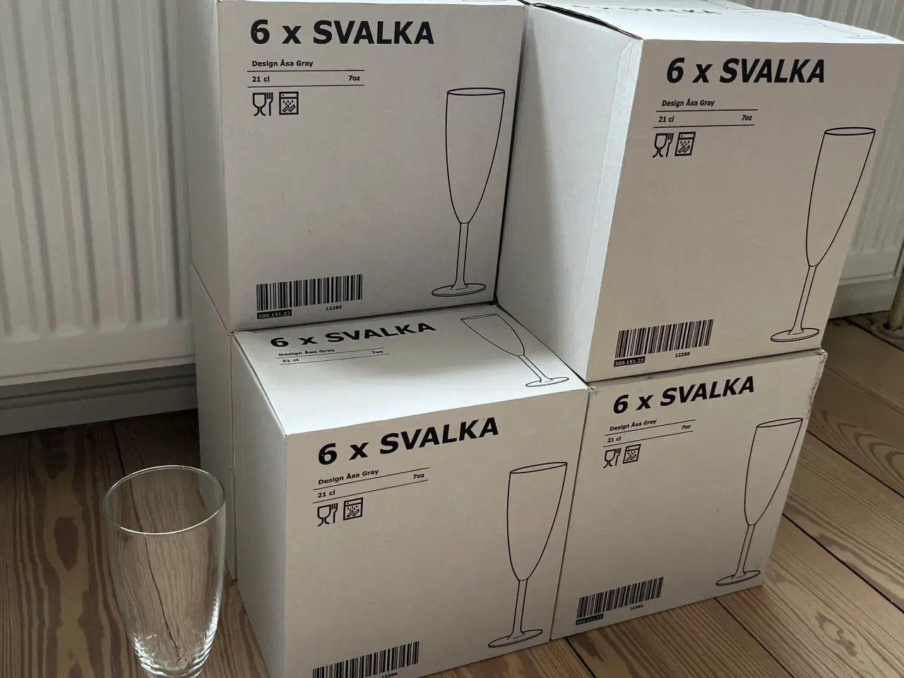 Billede 1 - Champangeglas