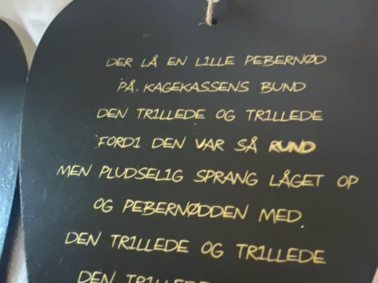 Billede 3 - Julehjerte  i træ