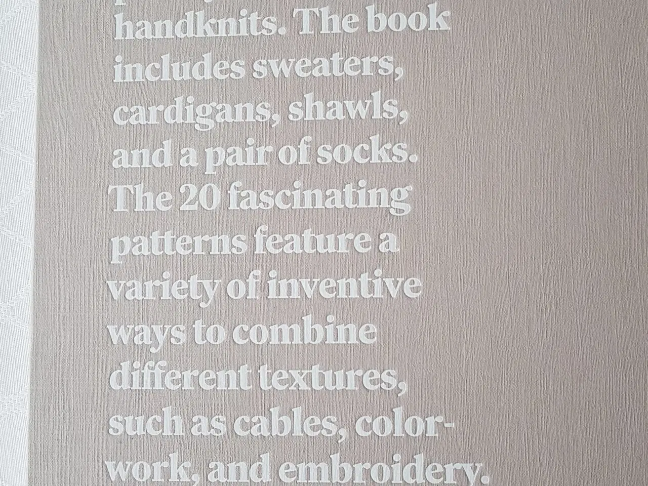 Billede 3 - Strukturstrik - Paula Pereira