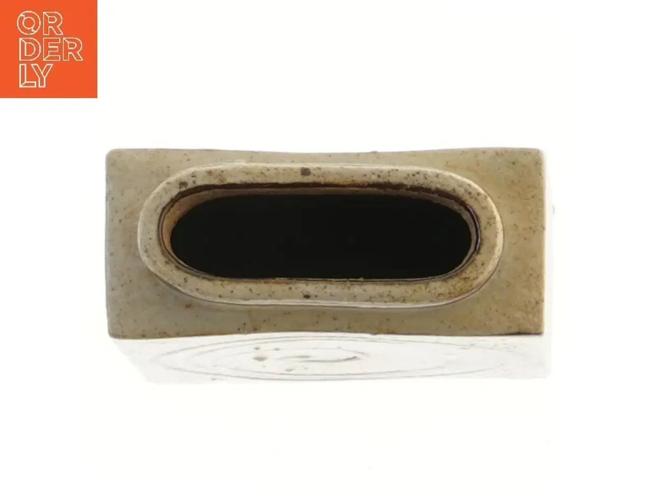 Billede 3 - Kähler vase med spiral (str. 14x5x12 cm)