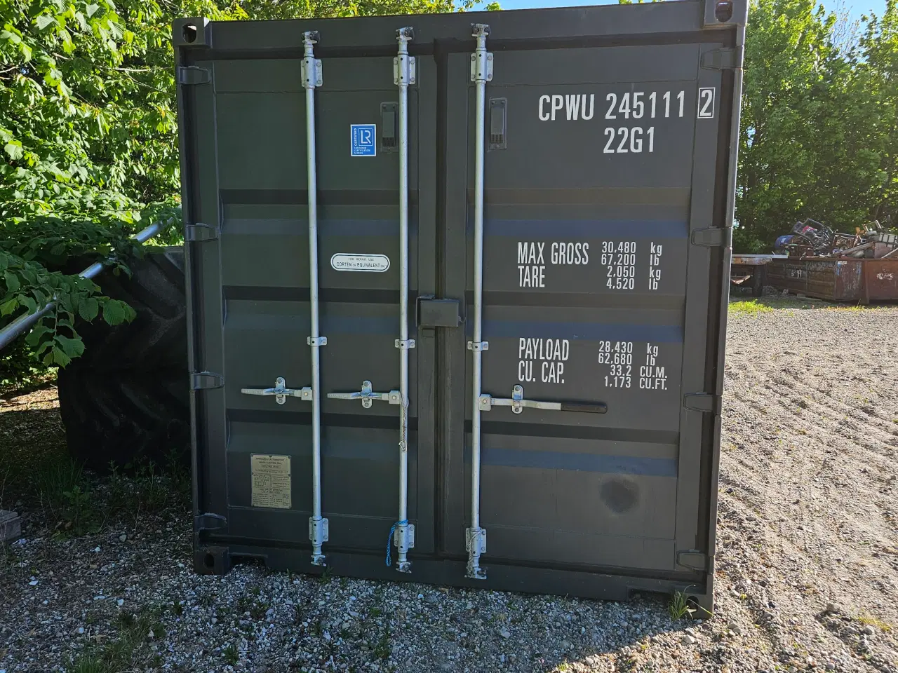 Billede 1 - 20" one way container med lys