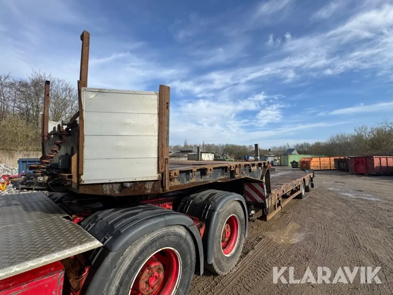 Billede 7 - Udtræk maskintrailer Kel- Berg E43-2