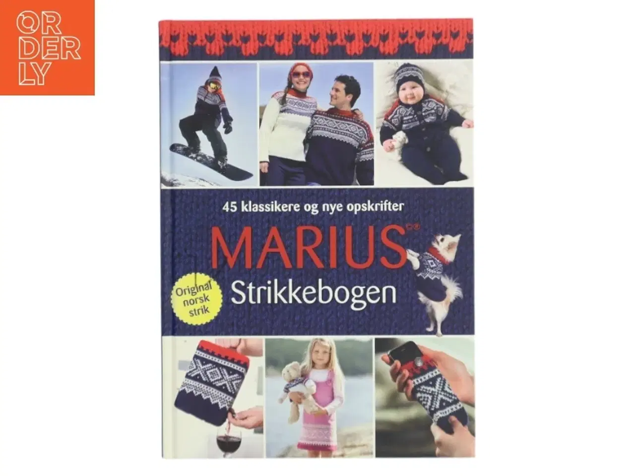 Billede 1 - Marius strikkebogen : 45 klassikere og nye opskrifter (Bog)