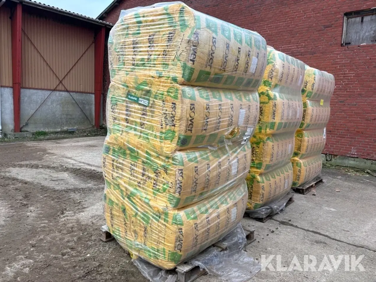 Billede 1 - Isolering Isover Murfilt - 3 paller af 31.01kvm