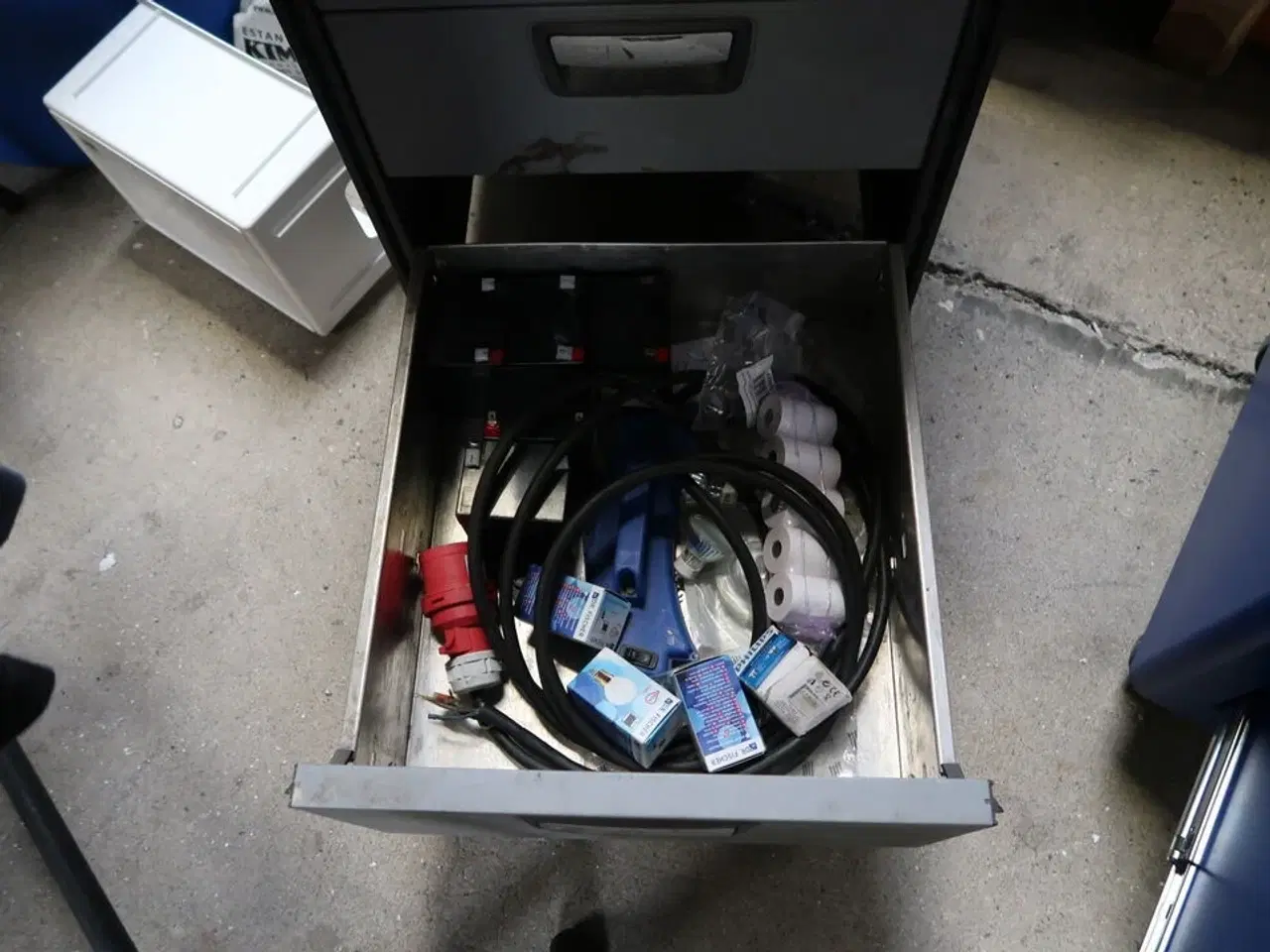 Billede 7 - Værktøjsvogn med div. Værktøj