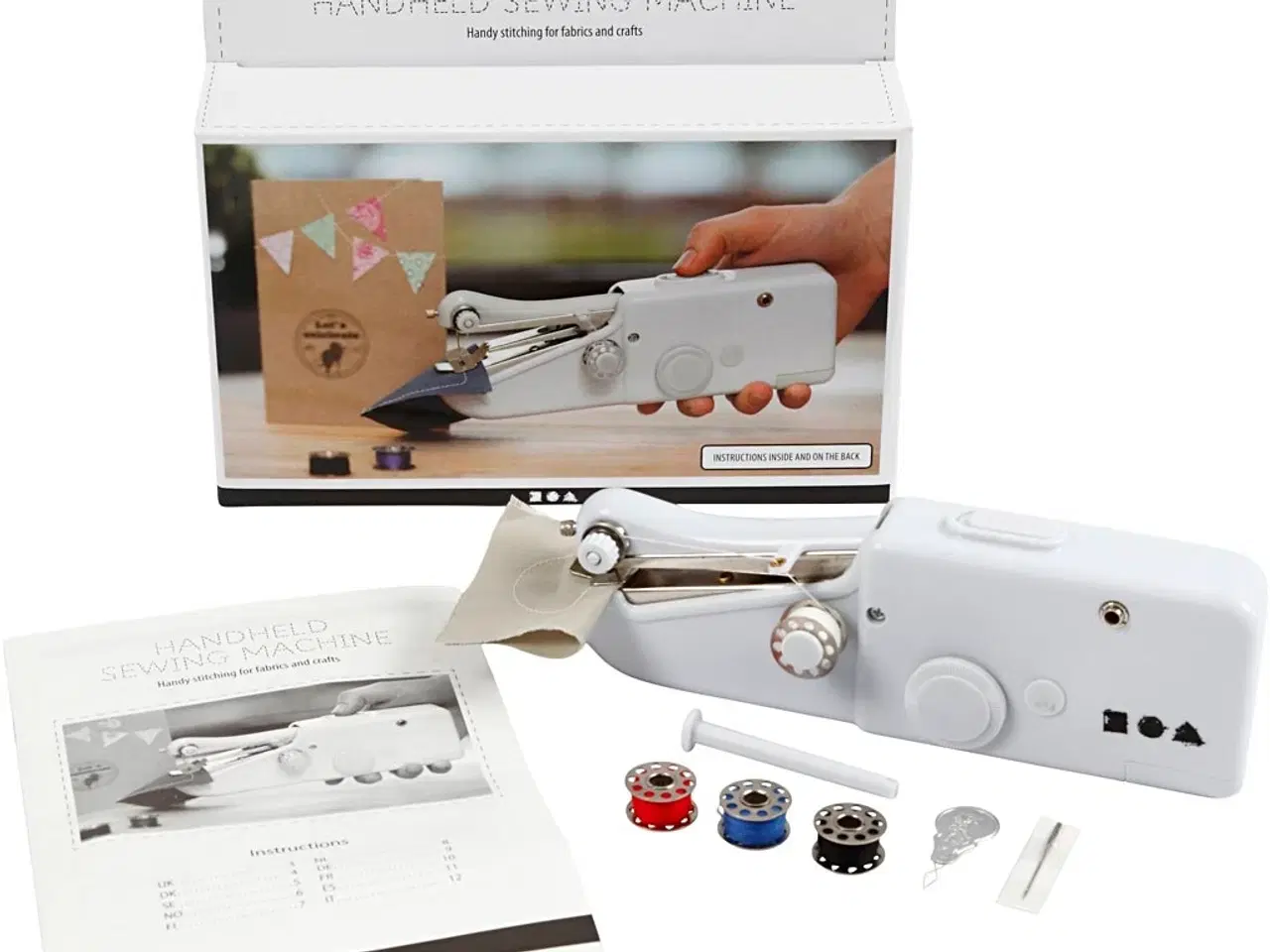 Billede 1 - Kompakt Håndsymaskine til Små Syprojekter