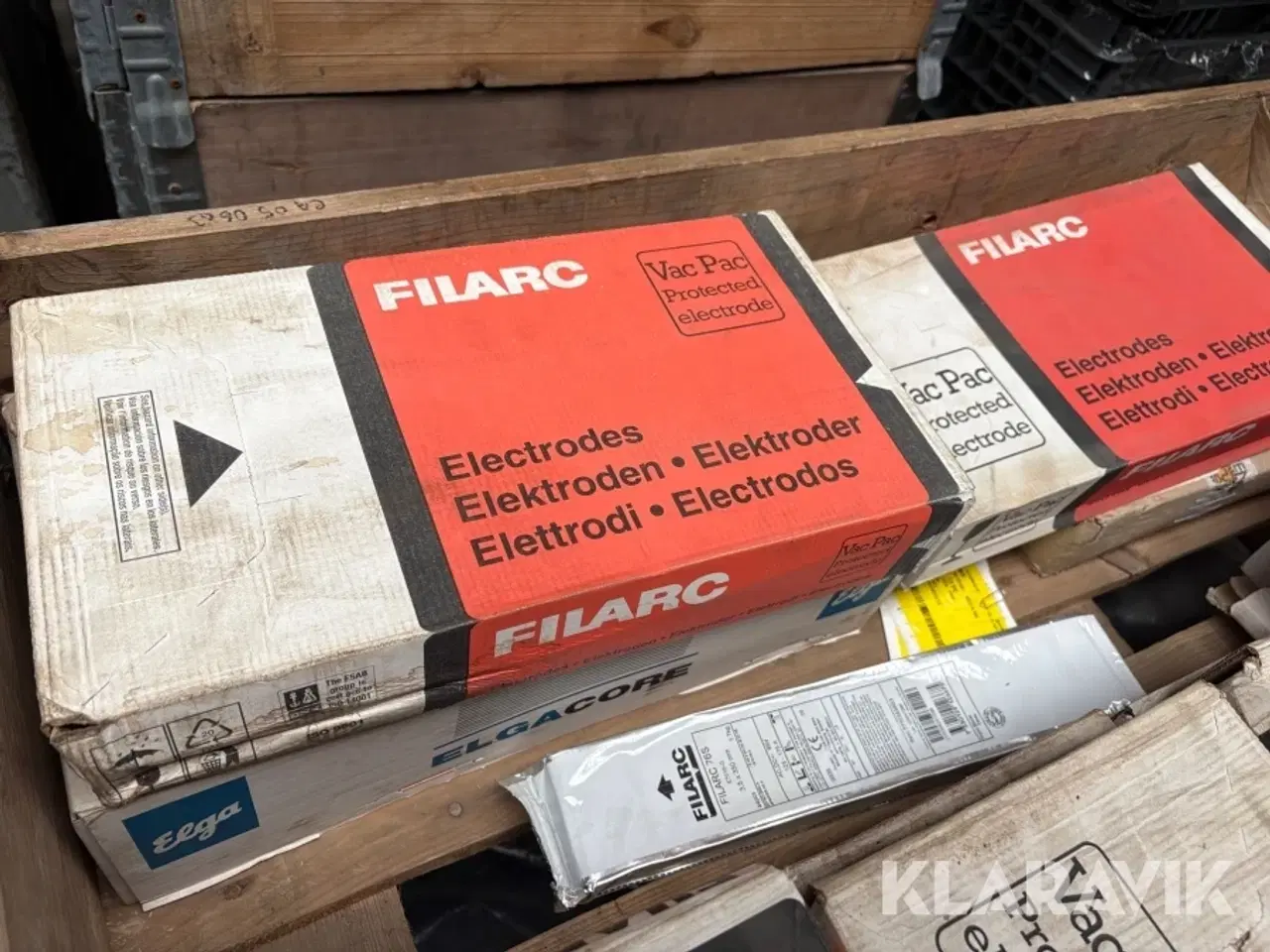 Billede 5 - Elektroder Filarc 4 millimeter 19 kasser
