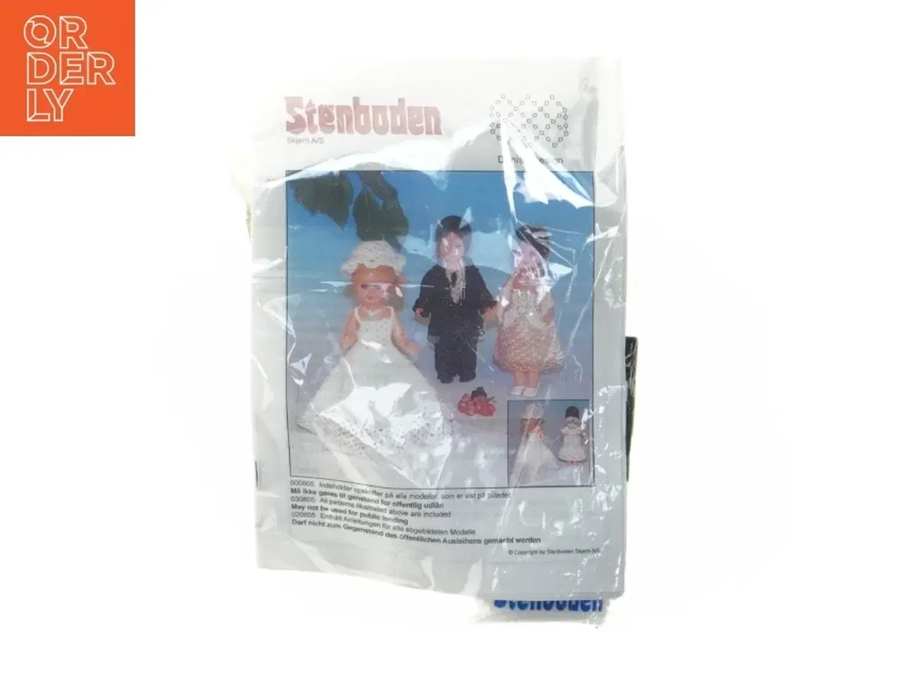 Billede 2 - Dukke med perler fra Stenboden