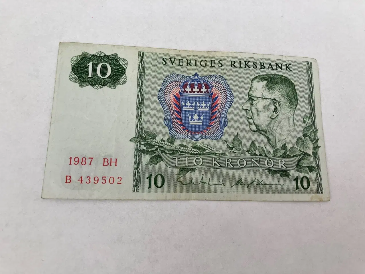 Billede 1 - 10 Kronor 1987 BH Sweden