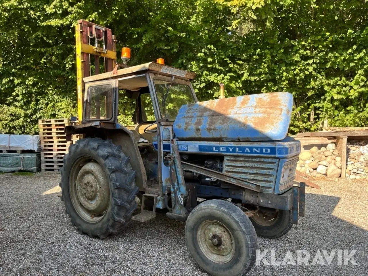 Billede 4 - Veterantraktor Leyland 270