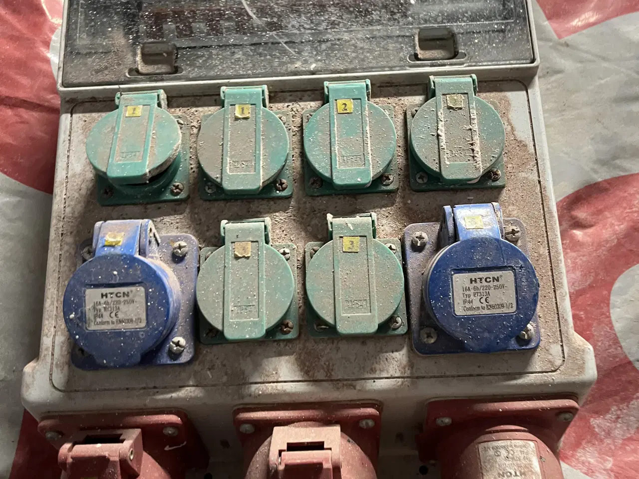 Billede 2 - Byggestrømstavle 