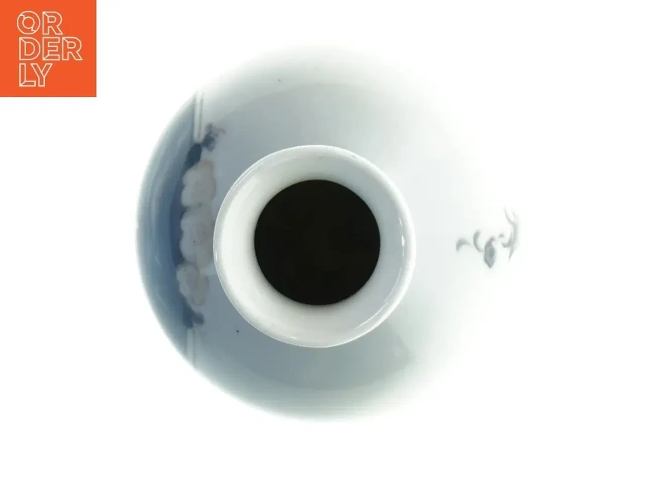 Billede 3 - Porcelæns vase med maritimt motiv fra Royal Copenhagen (str. 18 cm)