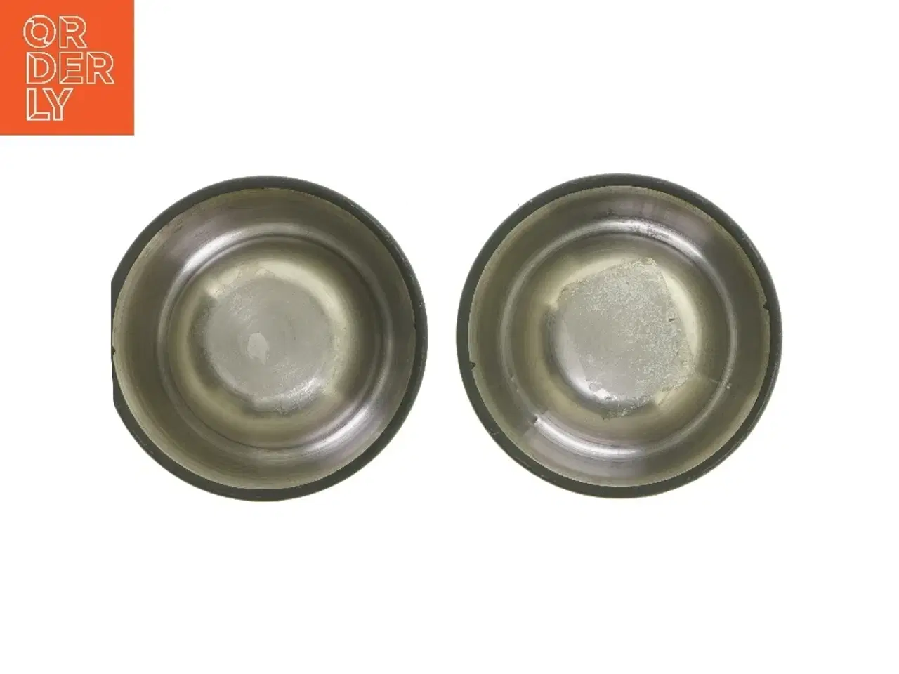 Billede 3 - Rustfri stål skåle med gummibase (str. Ø 17,5 cm)