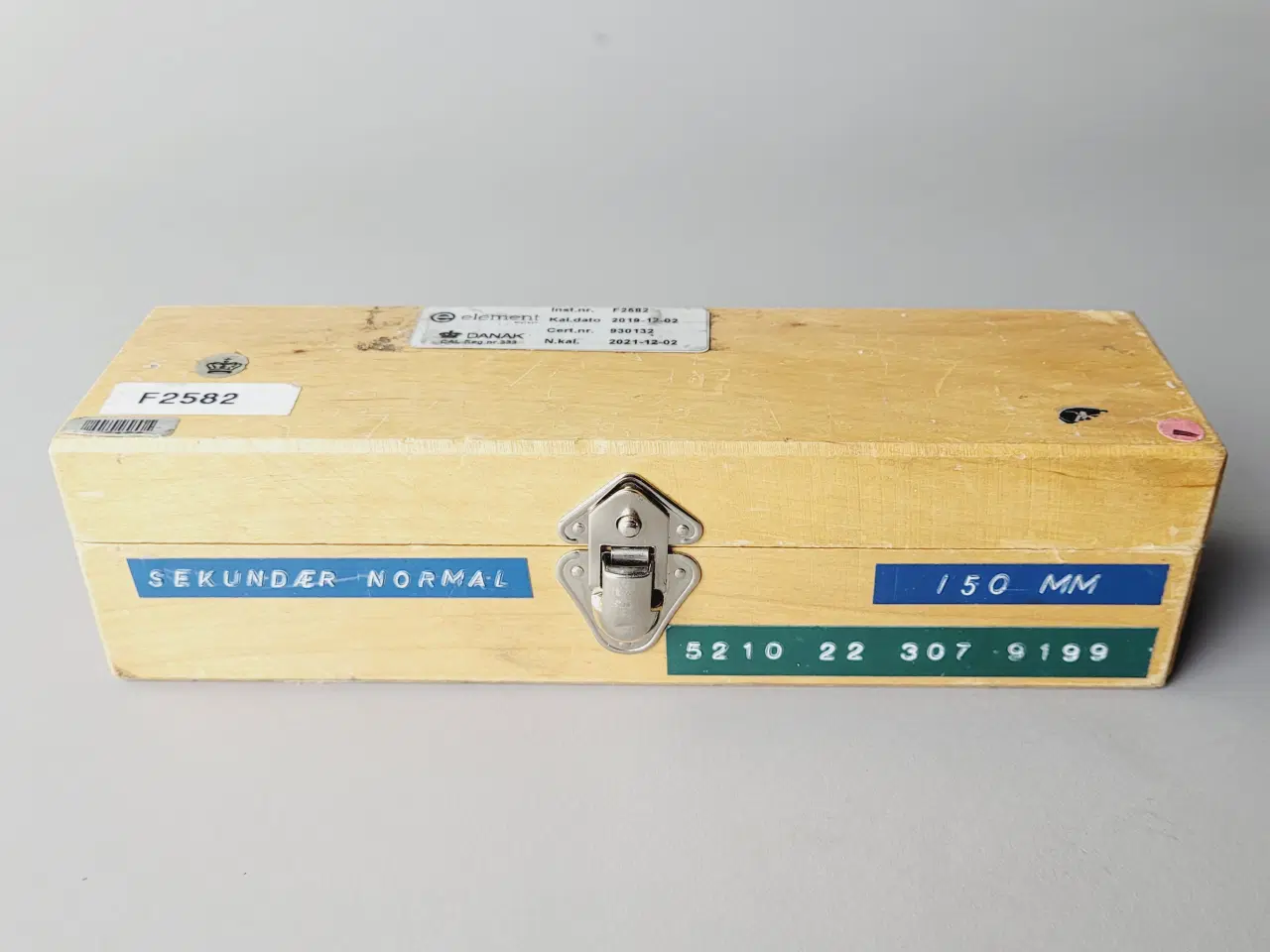 Billede 2 - ⭐️· Mahr Præcisionsmåleblok 150 mm – Sekundær Norm