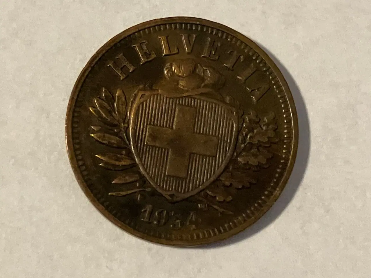 Billede 1 - 2 Rappen Switzerland 1934