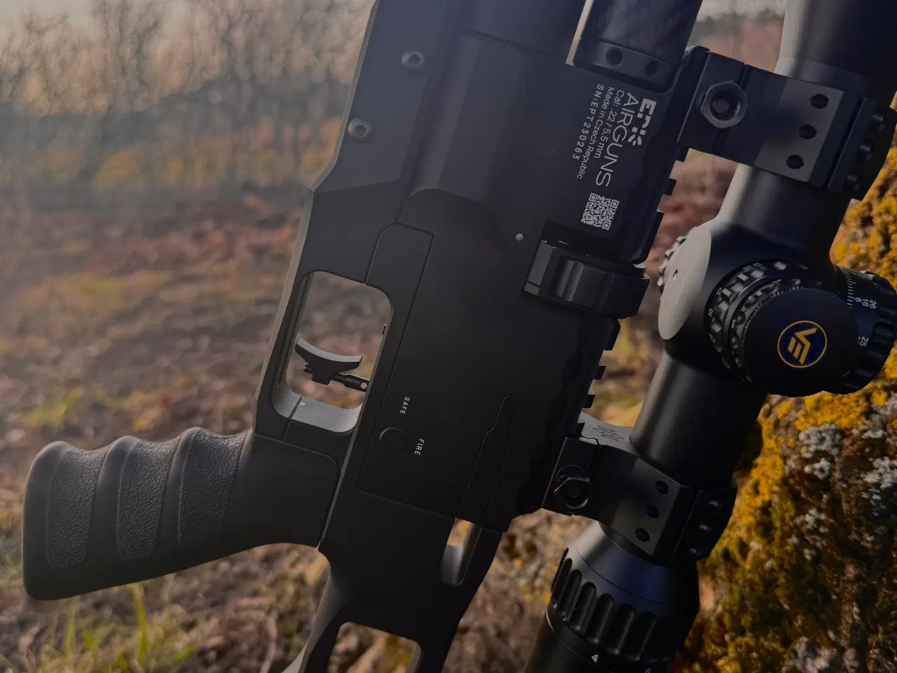 Billede 1 - Epic two, kvalitets pcp luftgevær 5,5, 550 længde