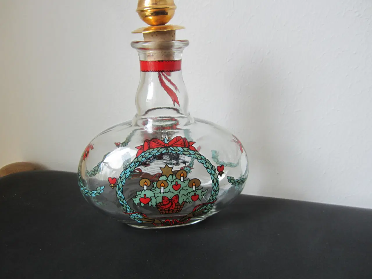 Billede 4 - Jingle Bell julekaraffel med 2 glas