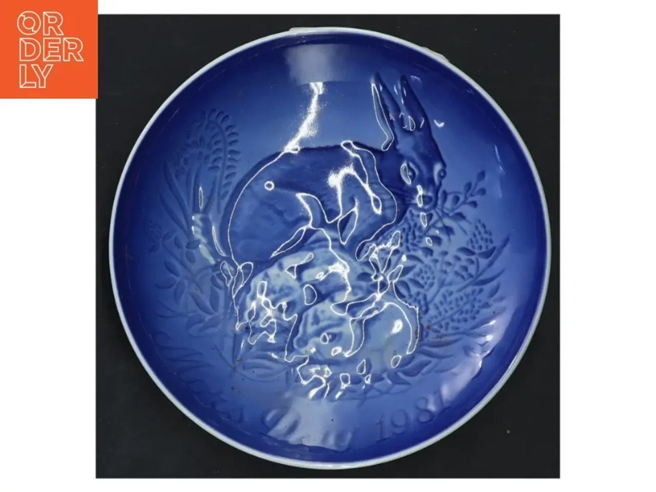 Billede 1 - Mors Dag tallerken fra 1987 fra Copenhagen Porcelain (str. Ø 15 cm)