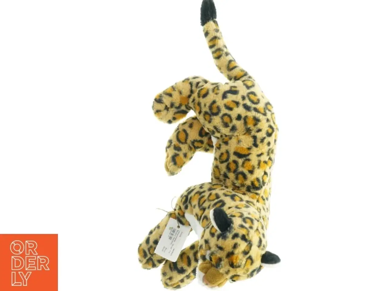 Billede 3 - Tøjleopard bamse fra Randers Regnskov (str. Længde 55 cm)