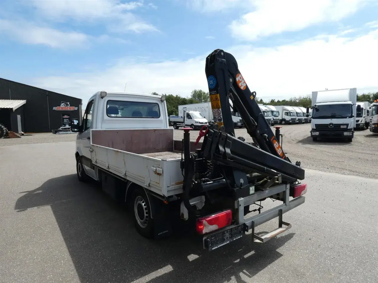 Billede 7 - Mercedes-Benz Sprinter 316 KRANBIL 2,1 CDI R3 163HK Ladv./Chas. Man.