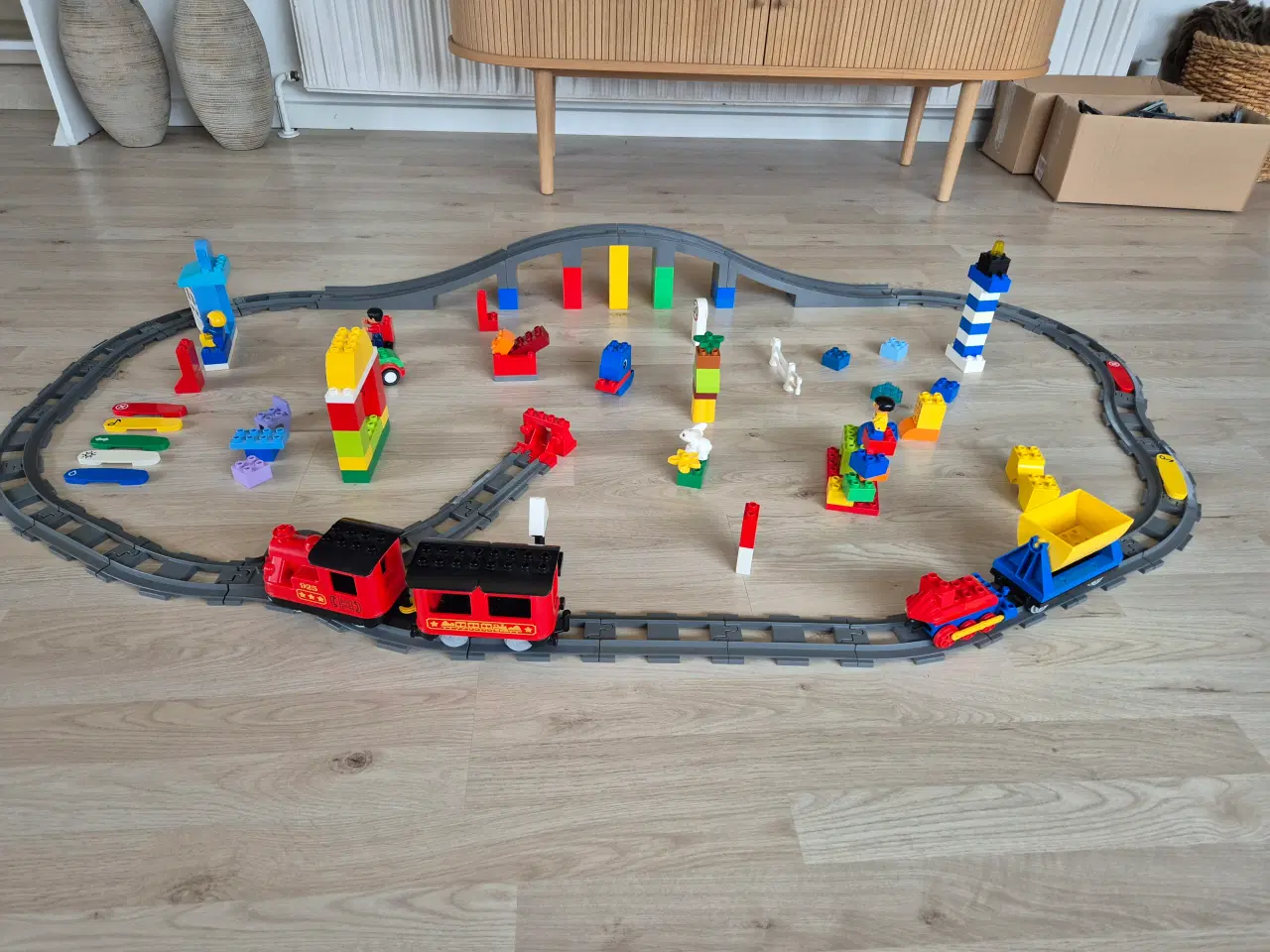 Billede 1 - Duplo Smart Elektrisk Togbane, Damptog, APP