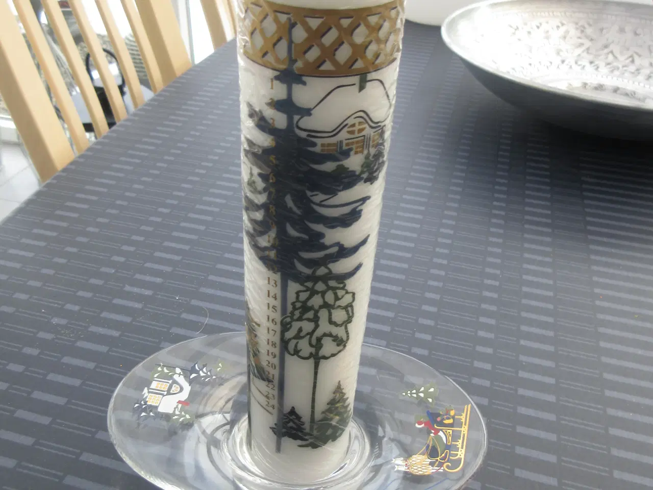 Billede 2 - Holmegaard glas julelys holder