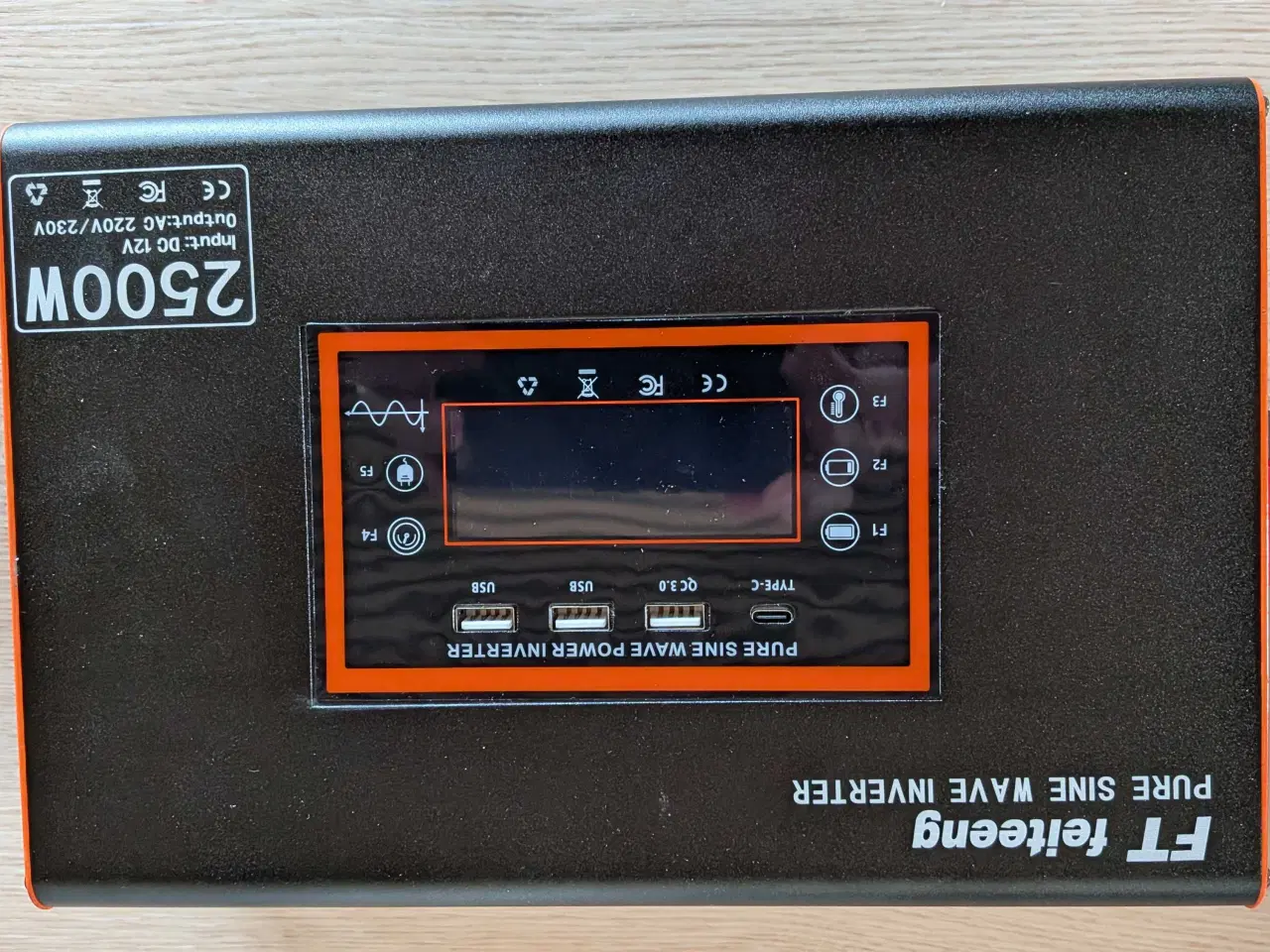 Billede 2 - 12/230 v inverter 2500w