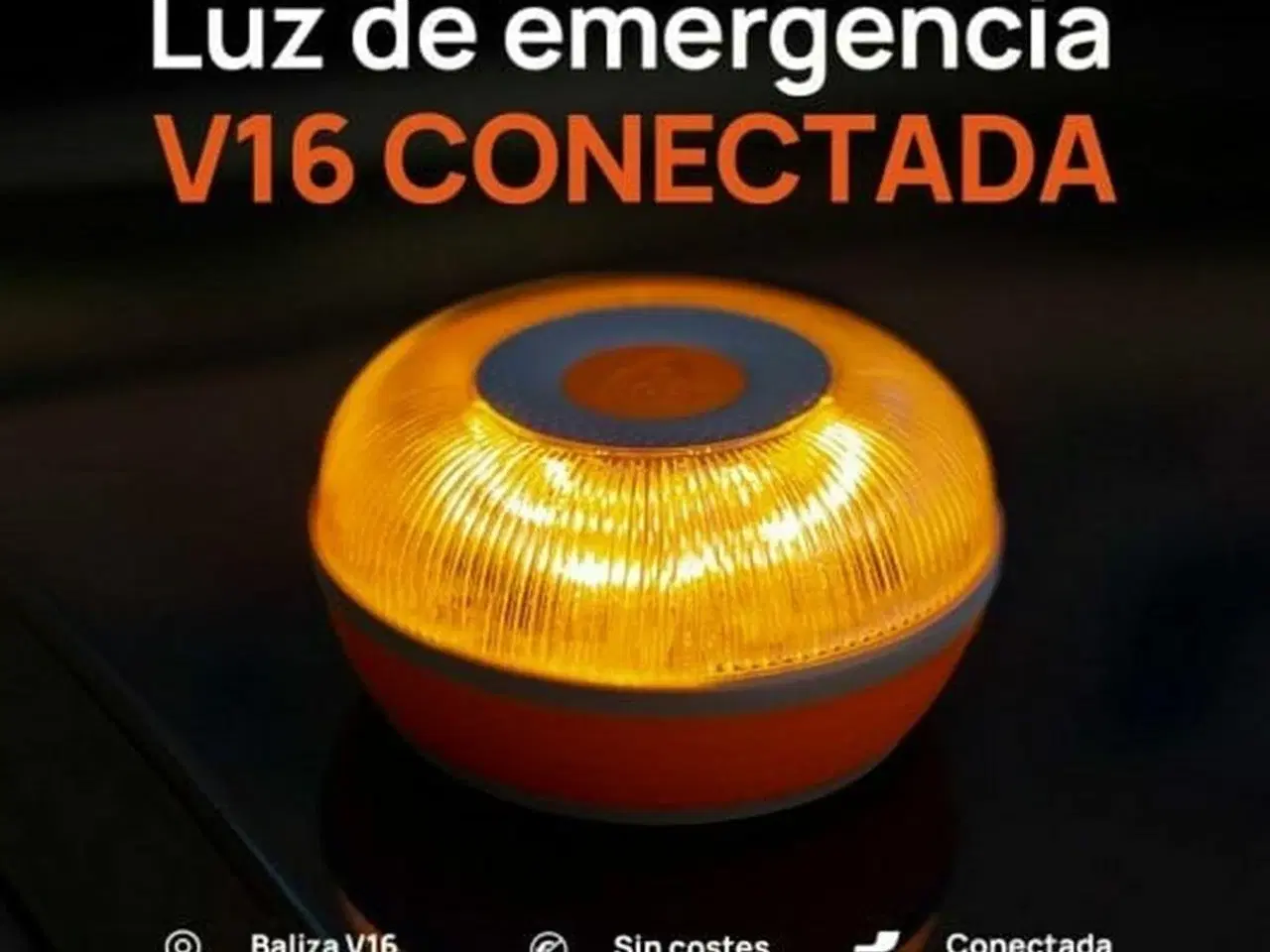 Billede 4 - Nødsignal V16 med GPS - FL-FLASHLED-SOS