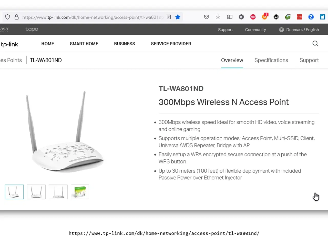 Billede 8 - TP-Link Wireless N Access Point 300Mbps TL-WA801ND