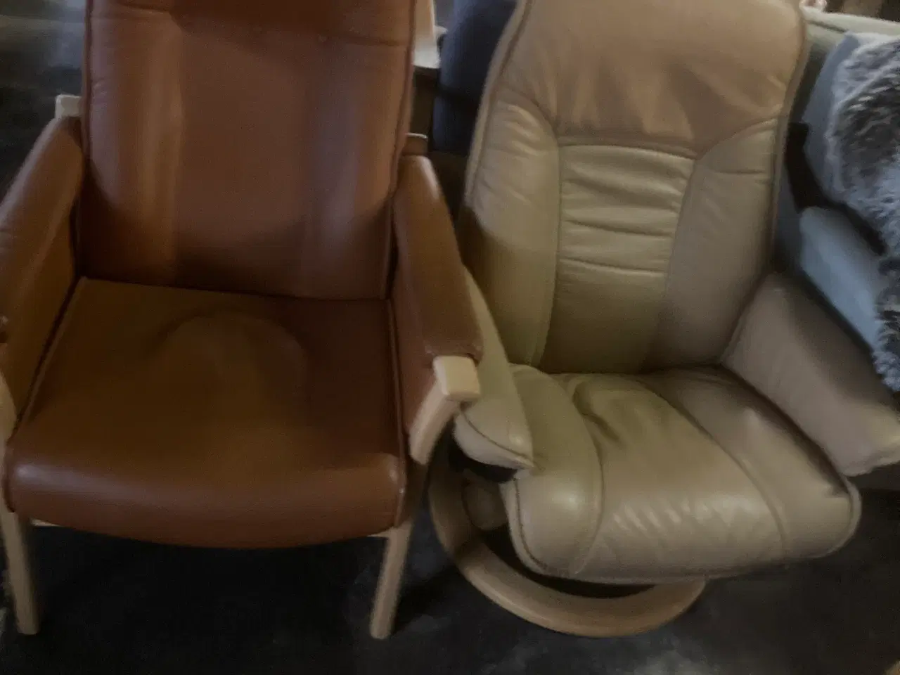 Billede 3 - Lædersofa