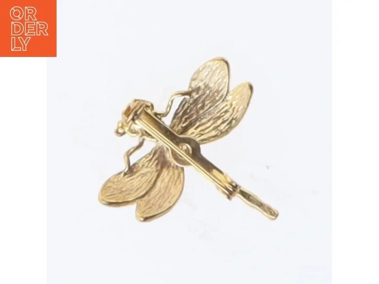 Billede 2 - Guldsmede broche fra Paolo Dorelli (str. 3x3 cm)