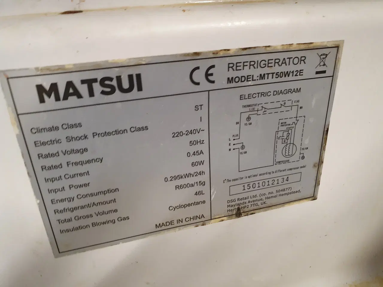 Billede 1 - Lille køleskab og lille fryser sælges samlet 500