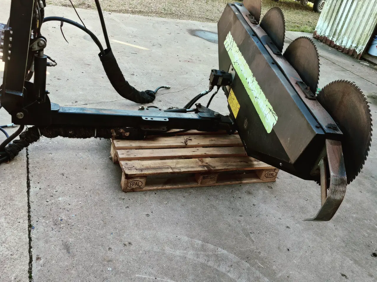 Billede 8 - Greentec Twiga HXF Grensav  tele skoblæser Traktor