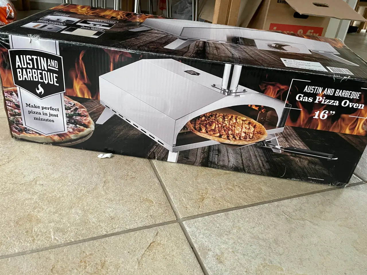 Billede 2 - Pizza grill til gas ny