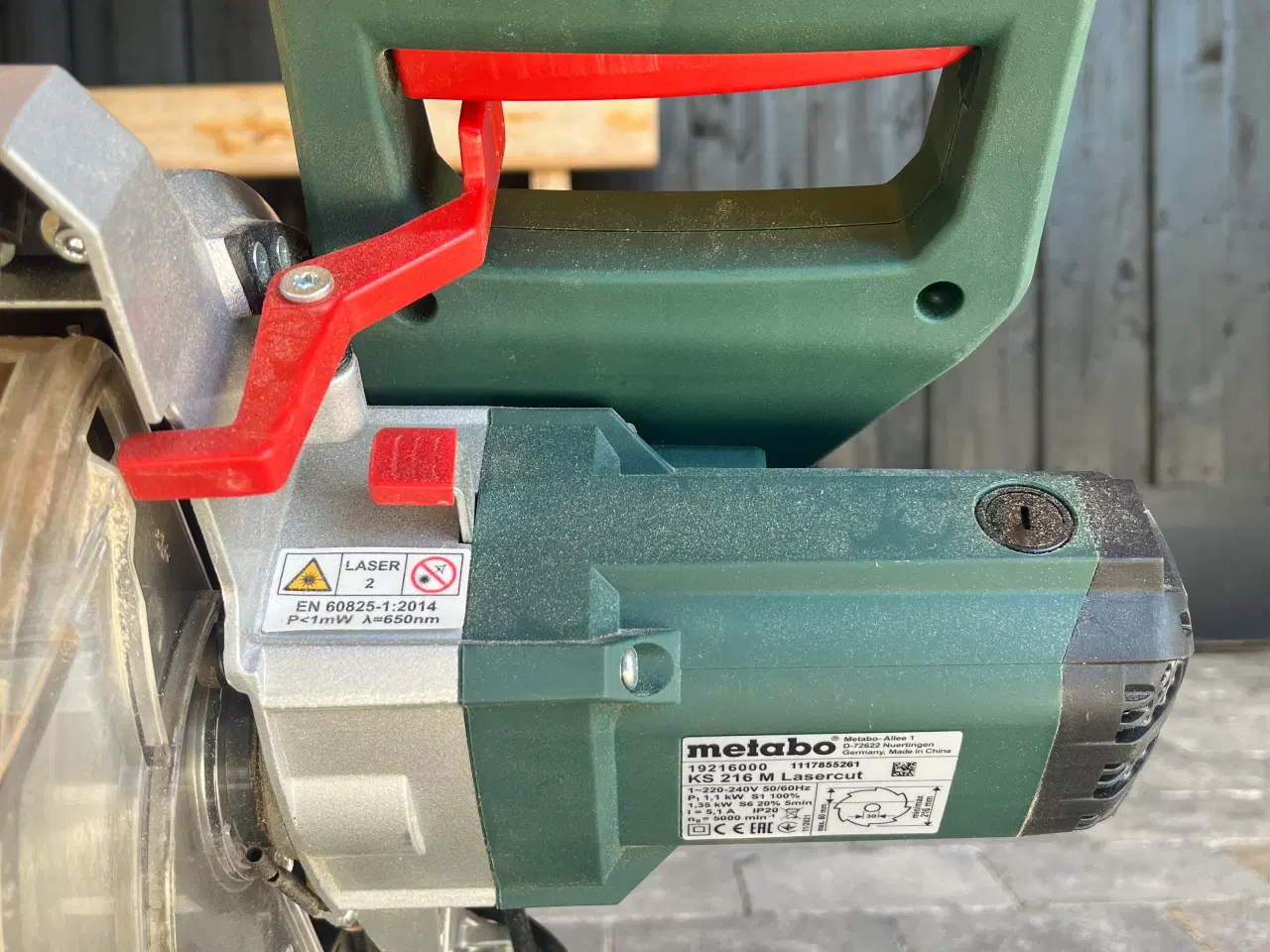 Billede 4 - Kapsav Metabo ks 216 M lasercut