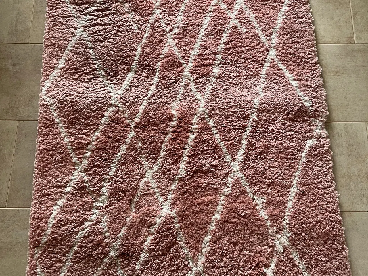 Billede 1 - Tæppe i Dusty pink