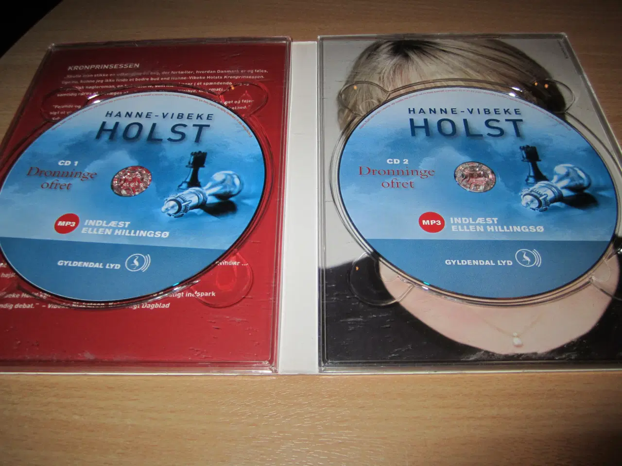Billede 2 - DRONNINGE OFRET. LYDBOG.