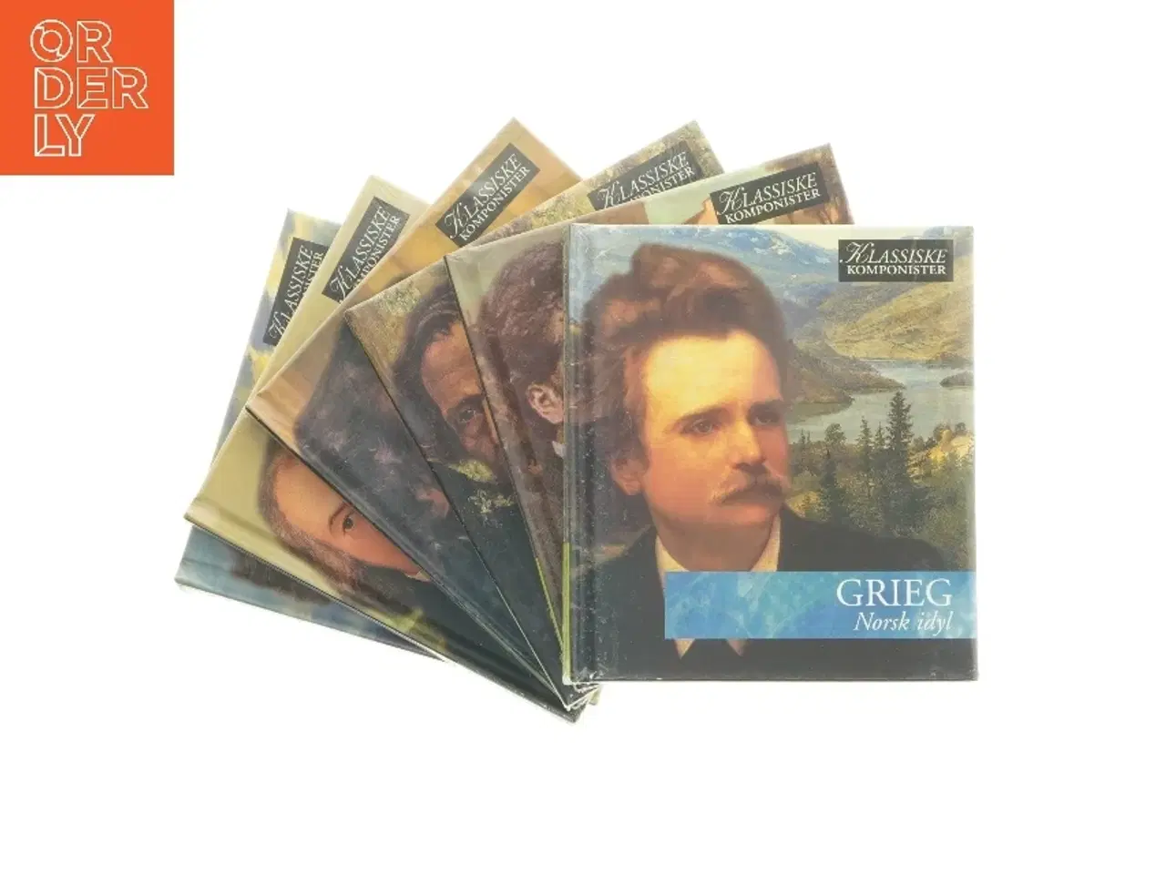 Billede 3 - Samling af klassiske komponist cd&#39;er (str. 13,5x15, 6 styk cm) (Bog)