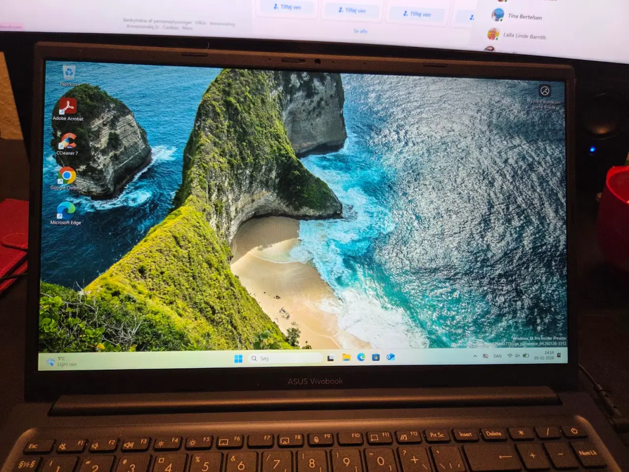 Billede 3 - Asus 15.6" Vivobook - som ny