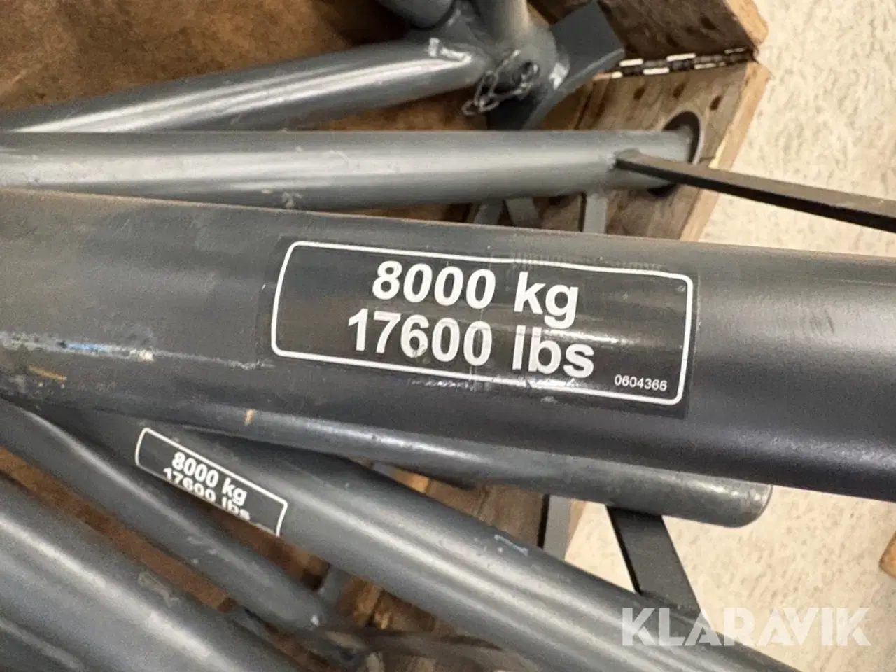 Billede 12 - Bukke AC 8000 kg. - 8 styk