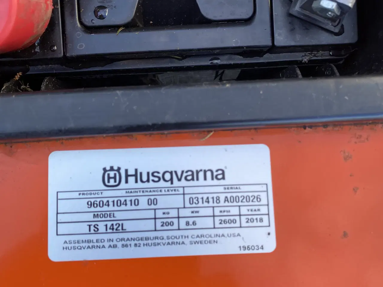 Billede 5 - Husqvarna ts 142 l