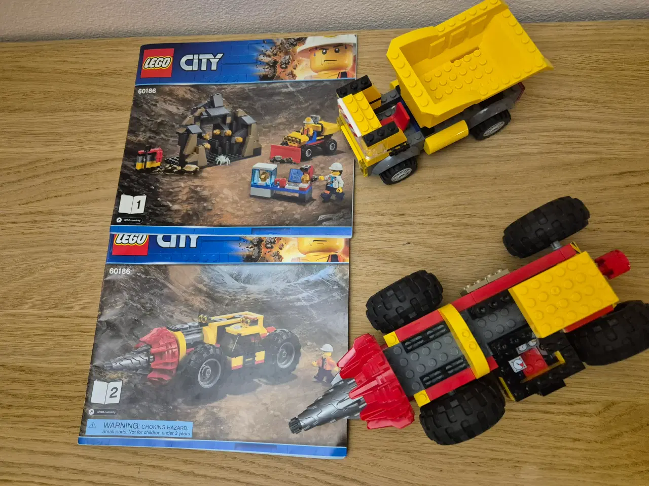 Billede 1 - Lego City 60186 Heavy Driller 2 Manualer, Det er i
