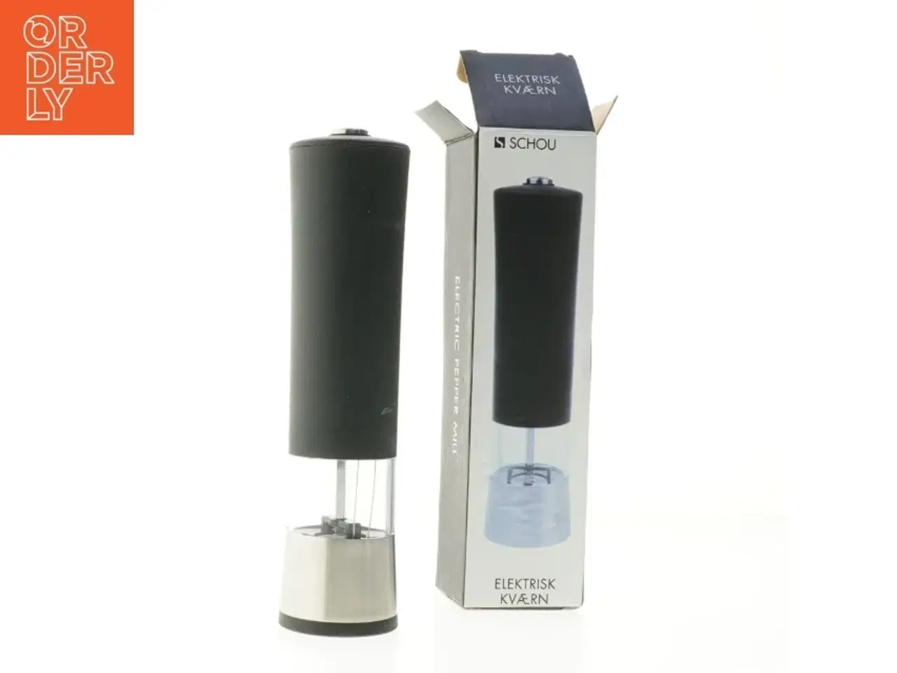 Billede 2 - Elektrisk kværn fra Schou (str. 23 cm)