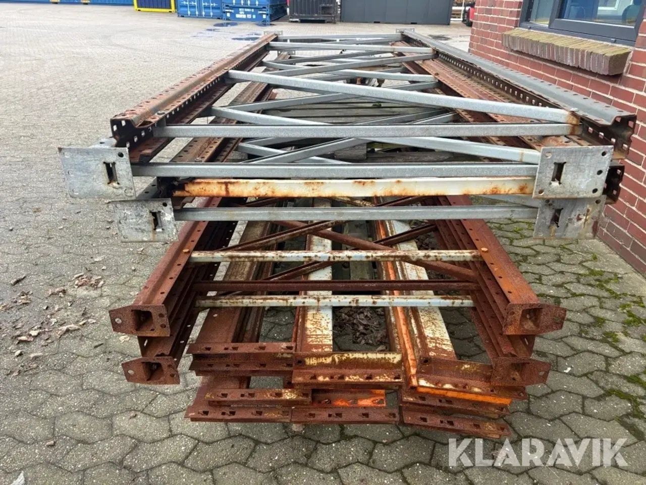 Billede 5 - Pallereol - 6 fag med 6 hylder