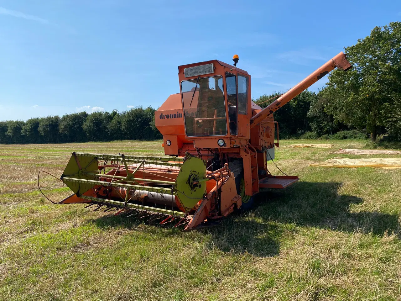 Billede 1 - Mejetærsker Dronningborg D1200 Perkins Motor 